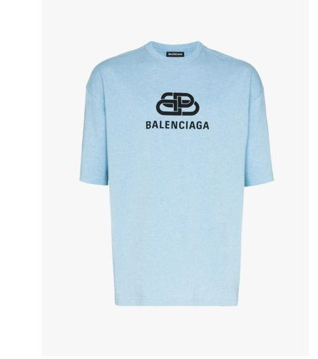 balenciaga blue t short