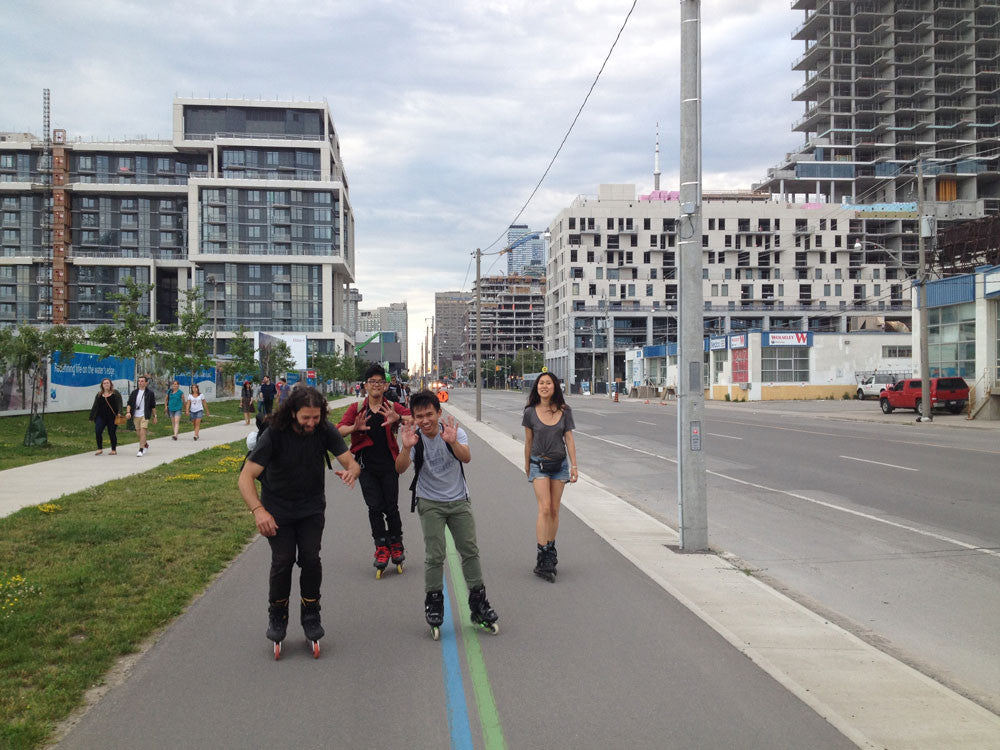 Toronto Inline Skating on the Martin Goodman Trail