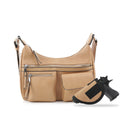 Jessie & James Womens Elle Concealed Carry Hobo Handbag, , Hobo Style