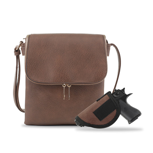 Jessie James Cheyanne Concealed Carry Crossbody with Lock and Key