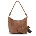 Jessie & James Womens Alle Concealed Carry Hobo, Beige, Hobo Style