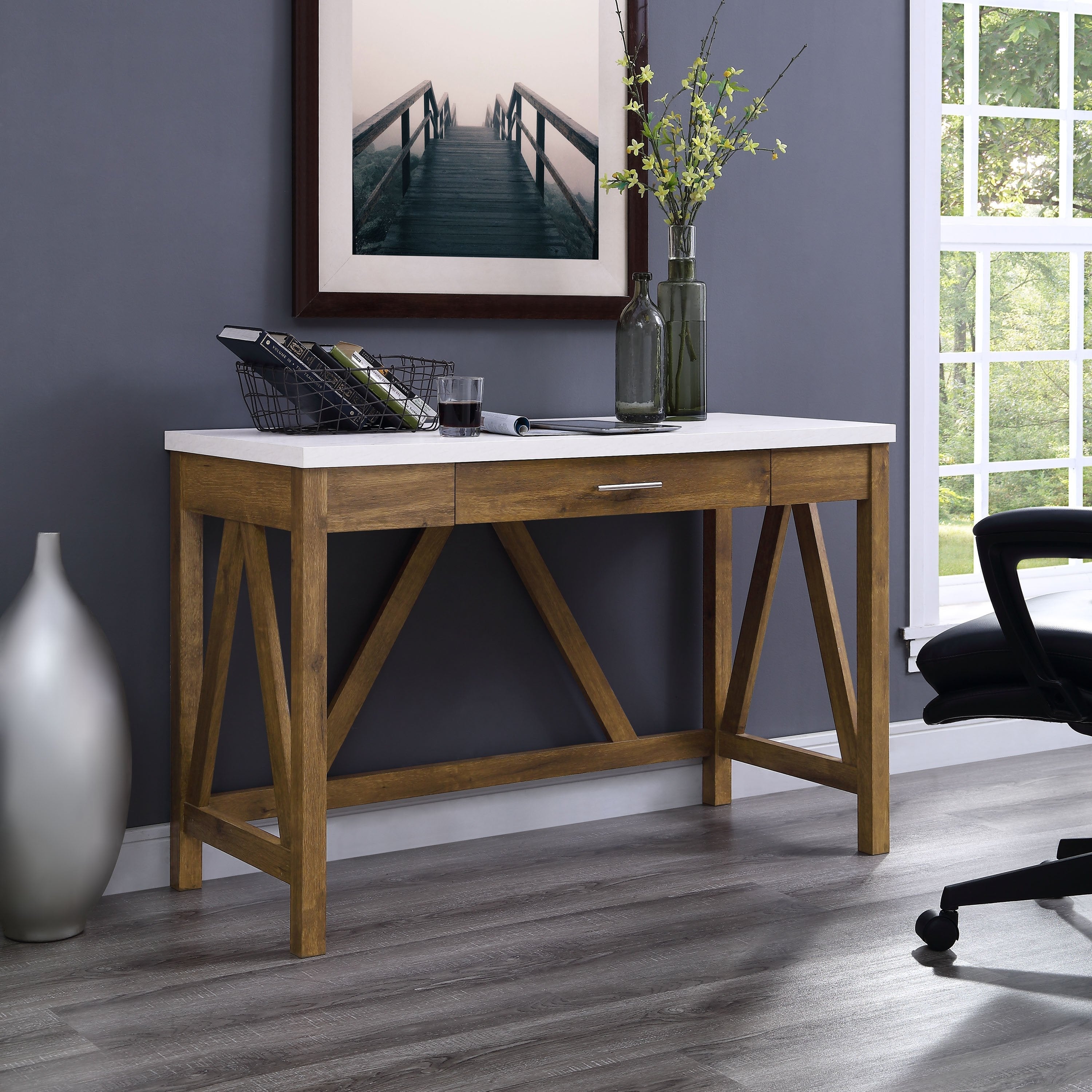 A-Frame Rustic Desk