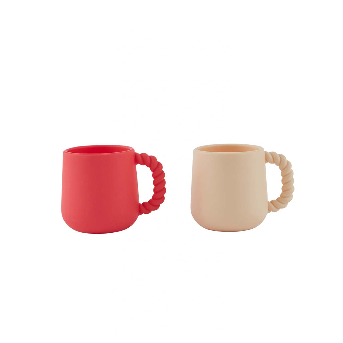 Mellow Cup, Set of 2 - Cherry Red / Vanilla