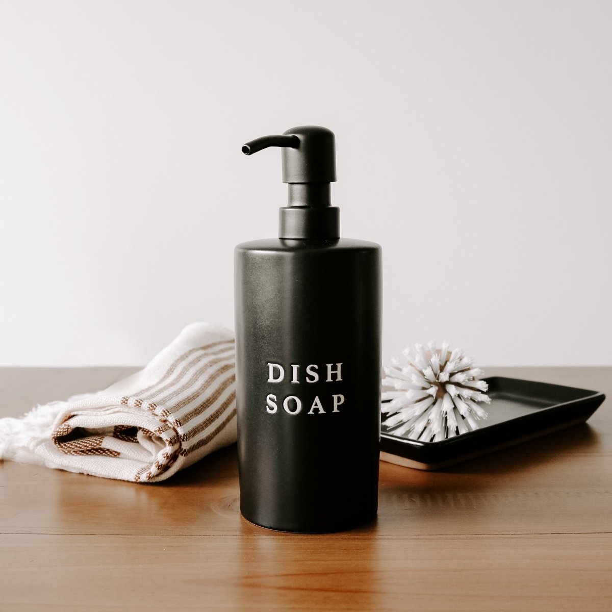 8.5oz Tile Dish Soap Dispenser