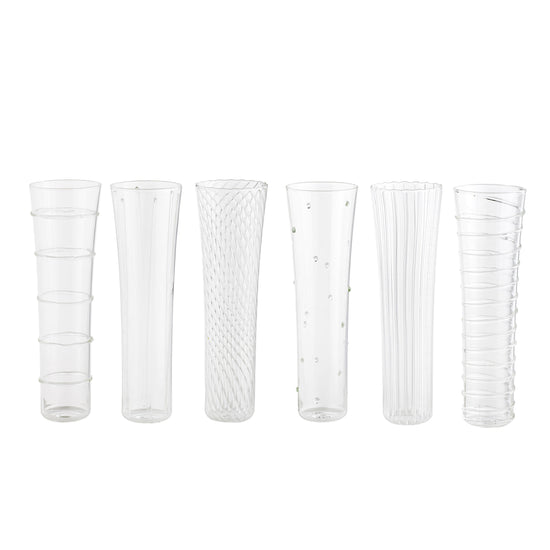 Livenza Stemless Wine Glasses / Set of 6 Assorted + sett – One