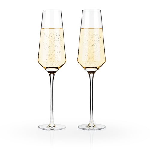TRUE Cuvée Champagne Flutes, Set of 4 - lily & onyx