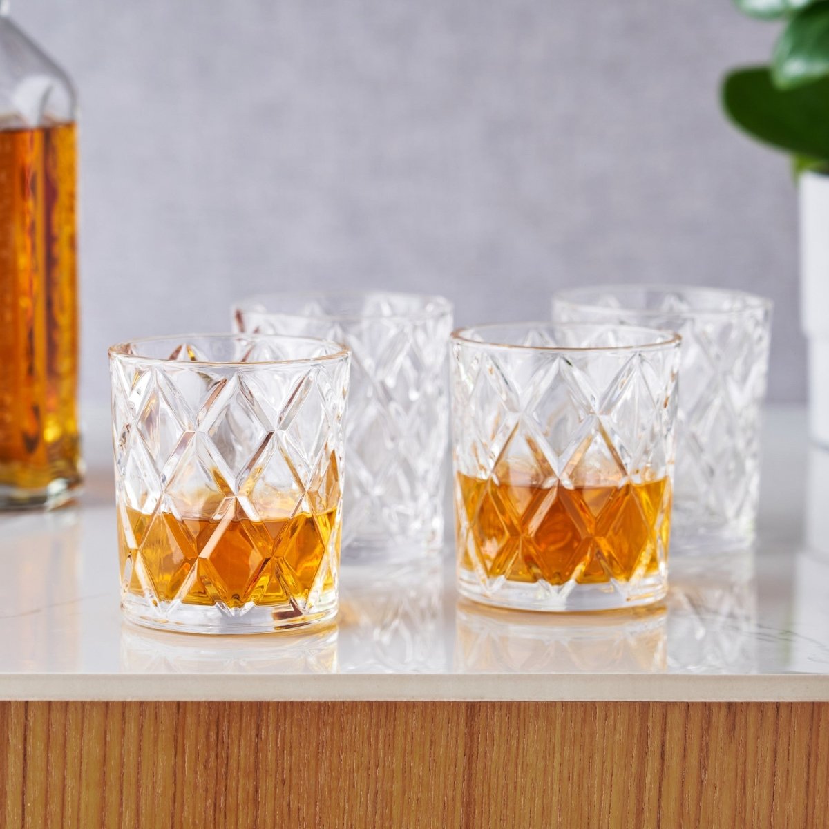 TRUE Highball Glasses, Set of 4 - lily & onyx