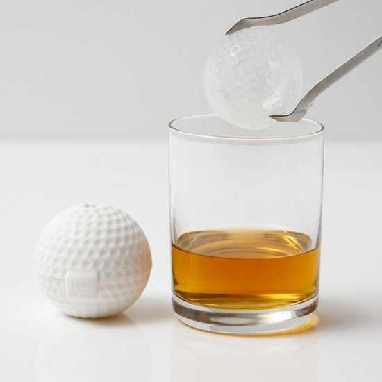 True Gray Neptune Sphere Ice Cube Mold - Silicone Ball Ice Cube