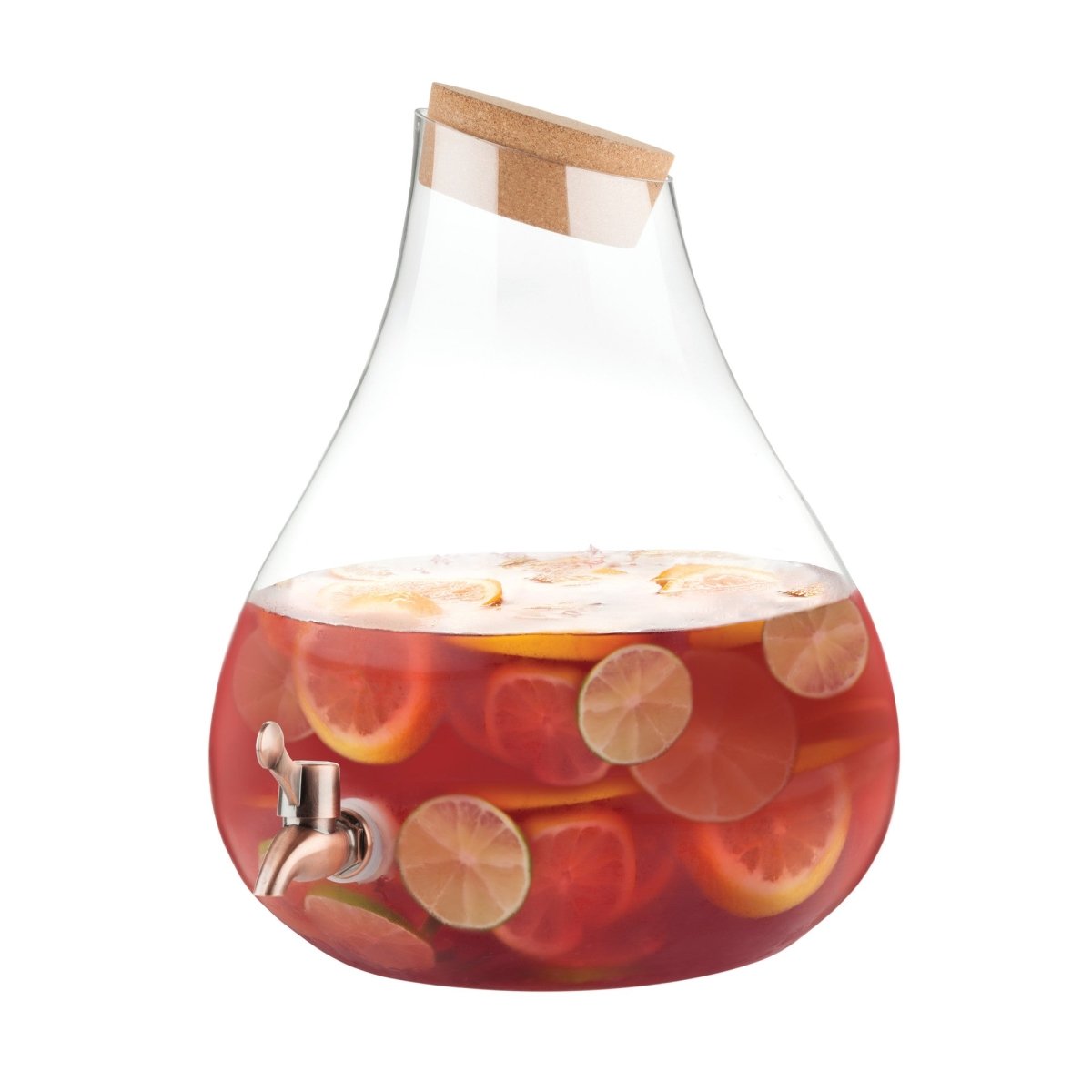 Pinky Up Charlie Glass Iced Tea Carafe, Loose Leaf Tea Accessories, Iced  Tea Beverage Brewer, 1.5 liter Capacity