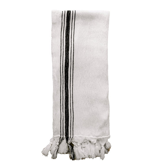 Turkish Hand Towel - Neutral Stripes