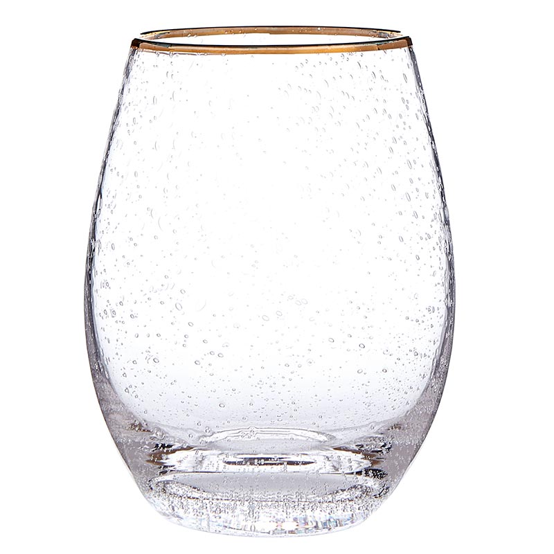 texxture Solis™ Stemless Wine Glass, Set of 4 - lily & onyx