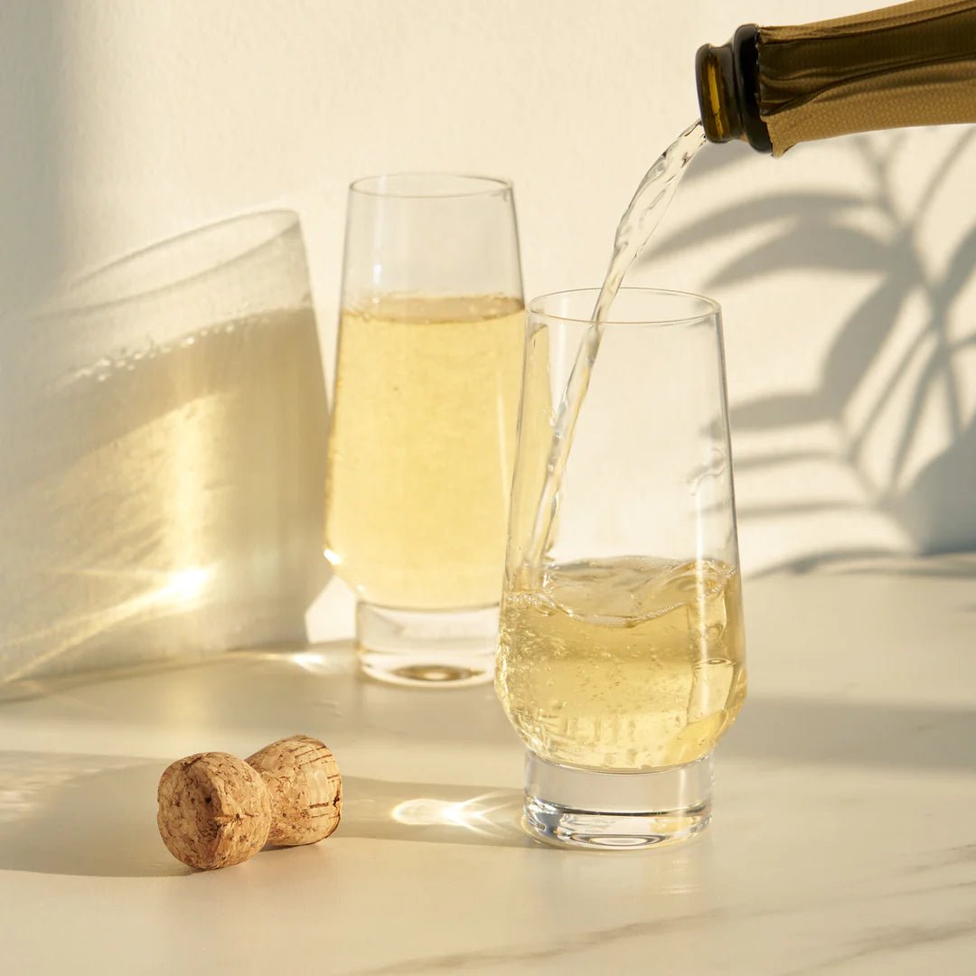 Starfield Vineyards - Products - Woodland Stemless Flute