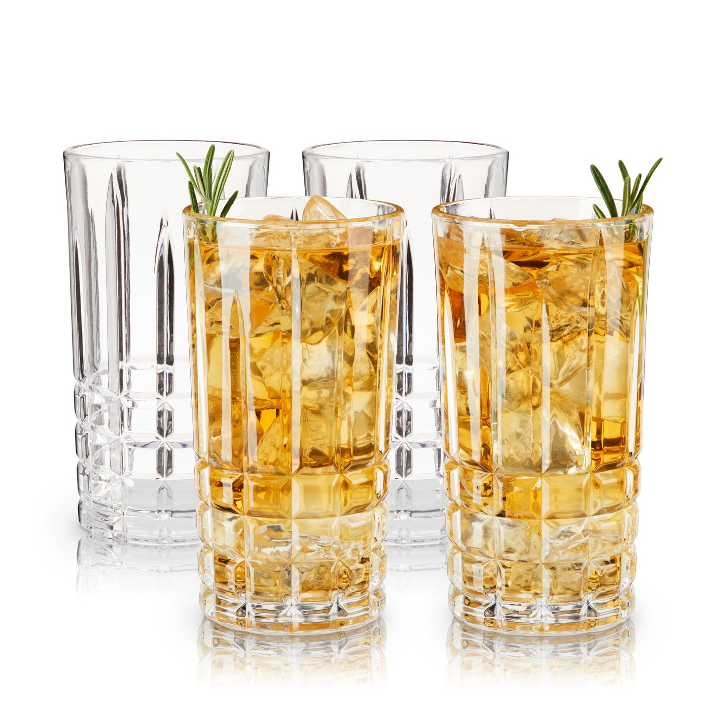 Nubble Lighthouse- High Ball Glasses - Set of 4