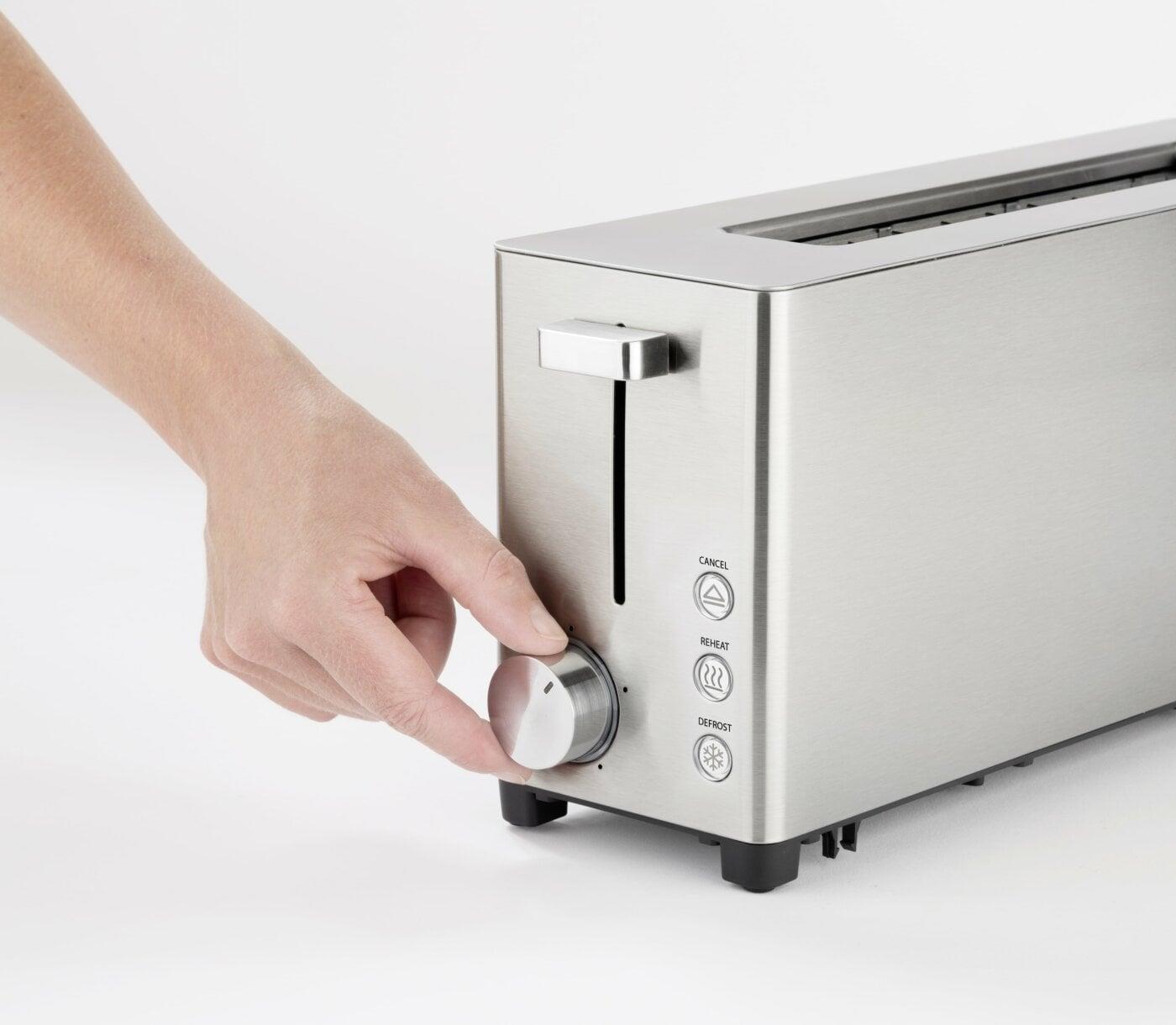 CASO Classic T2 Toaster 2 Slice stainless steel 5 toasting levels – CASO  DESIGN UK