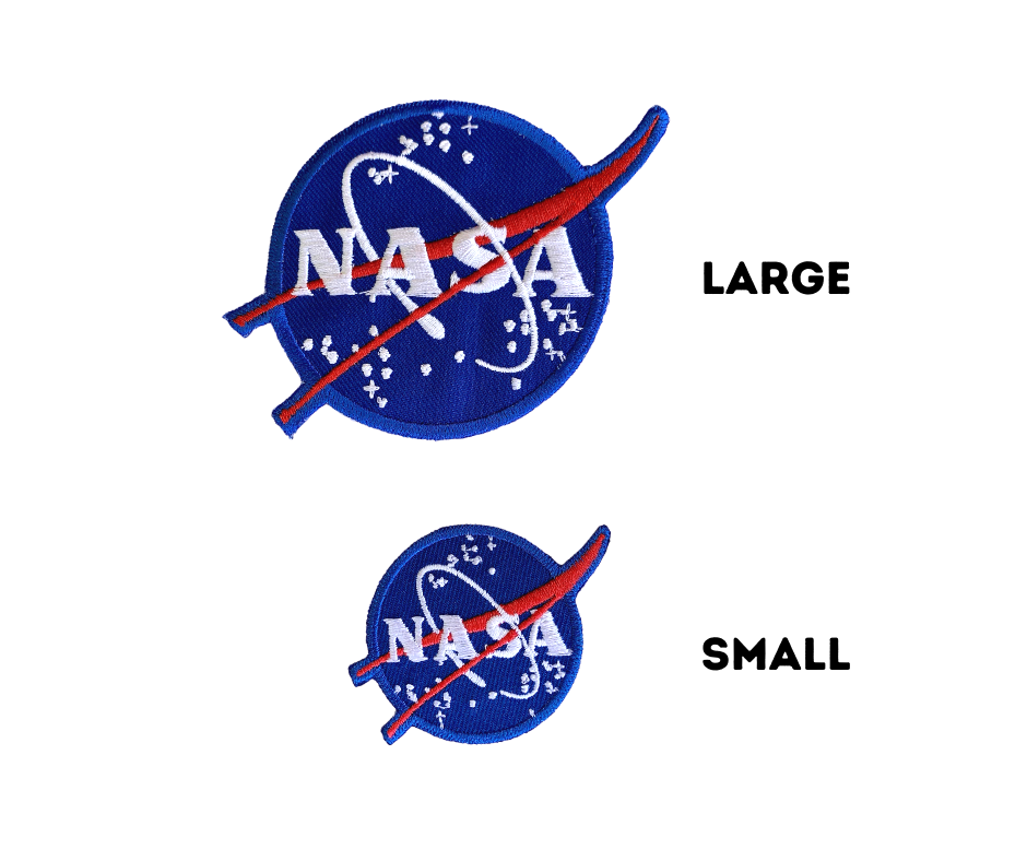 NASA Vector Logo *Official* Patch - Assorted Sizes and Options – myNASAstore