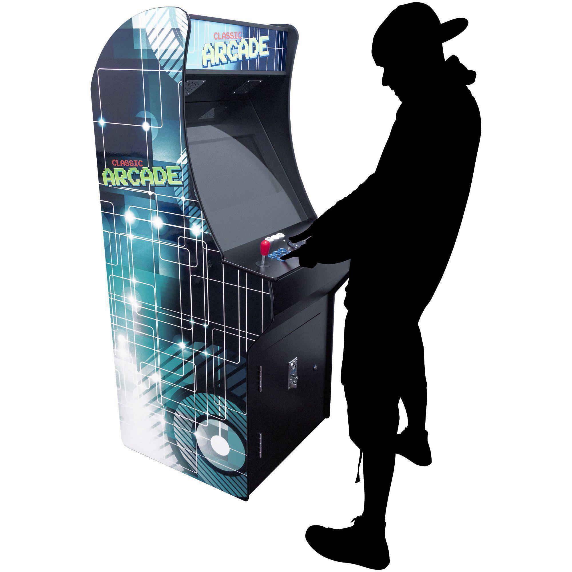2 Player Classic Arcade Cabinet 22 Lcd Monitor 3500 Games In