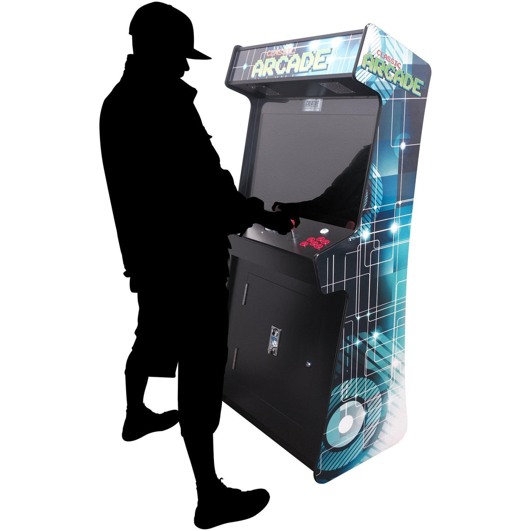 2 Player Slim Arcade Cabinet 3500 Games In 1 Arcade 32 Inch