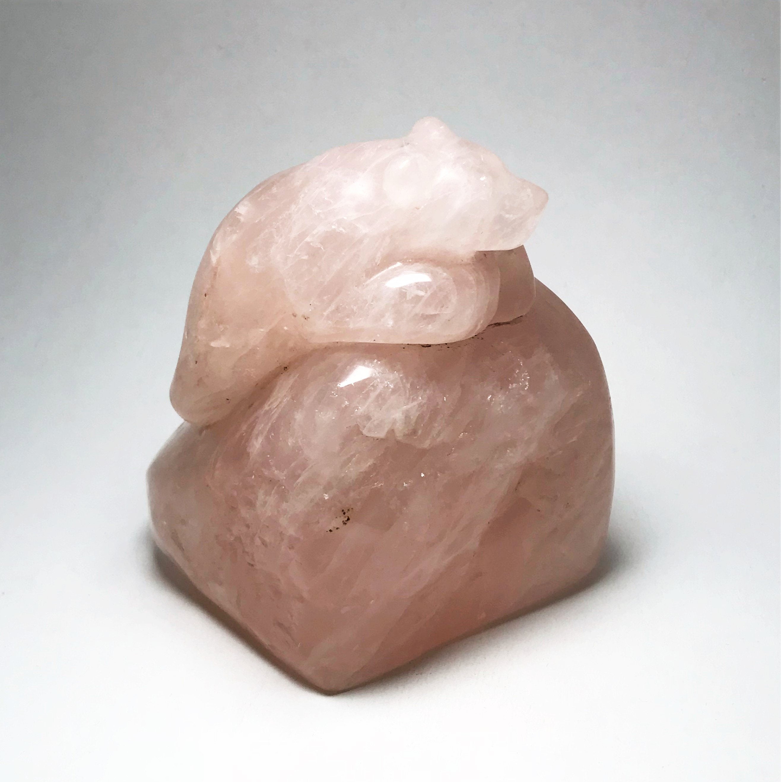 rose quartz bear