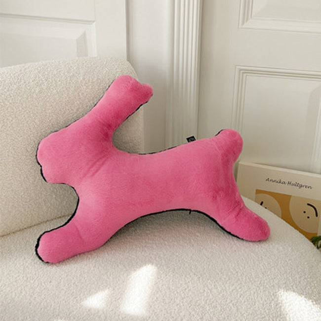 4color simple rabbit cushion