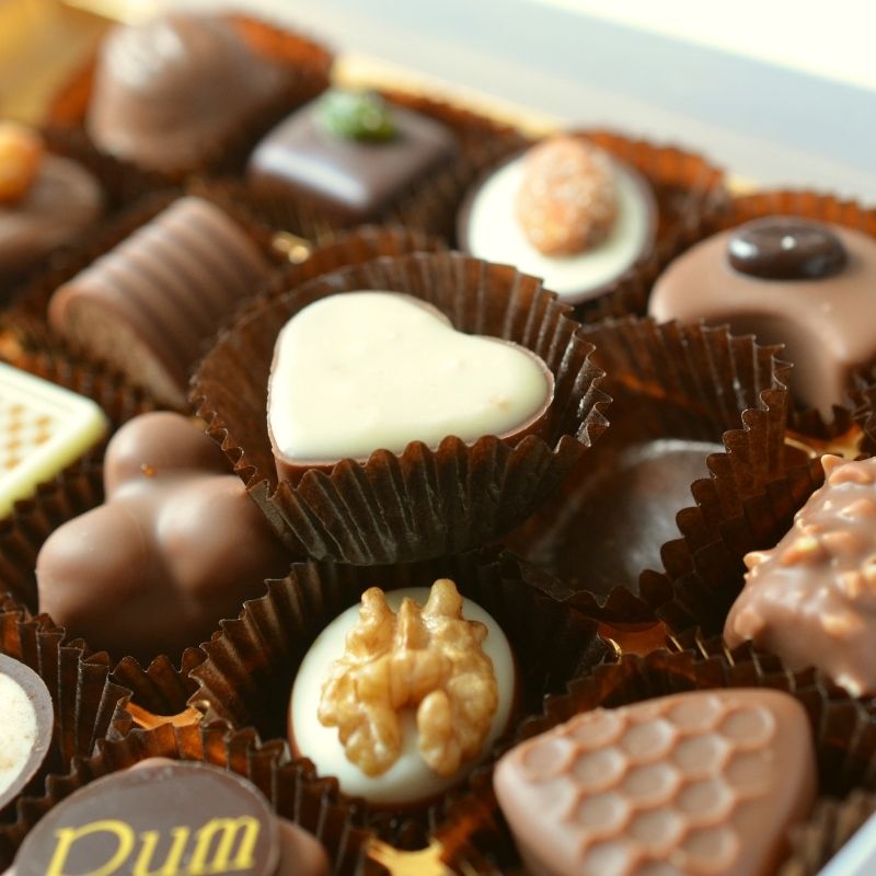 Des chocolats pour votre chérie