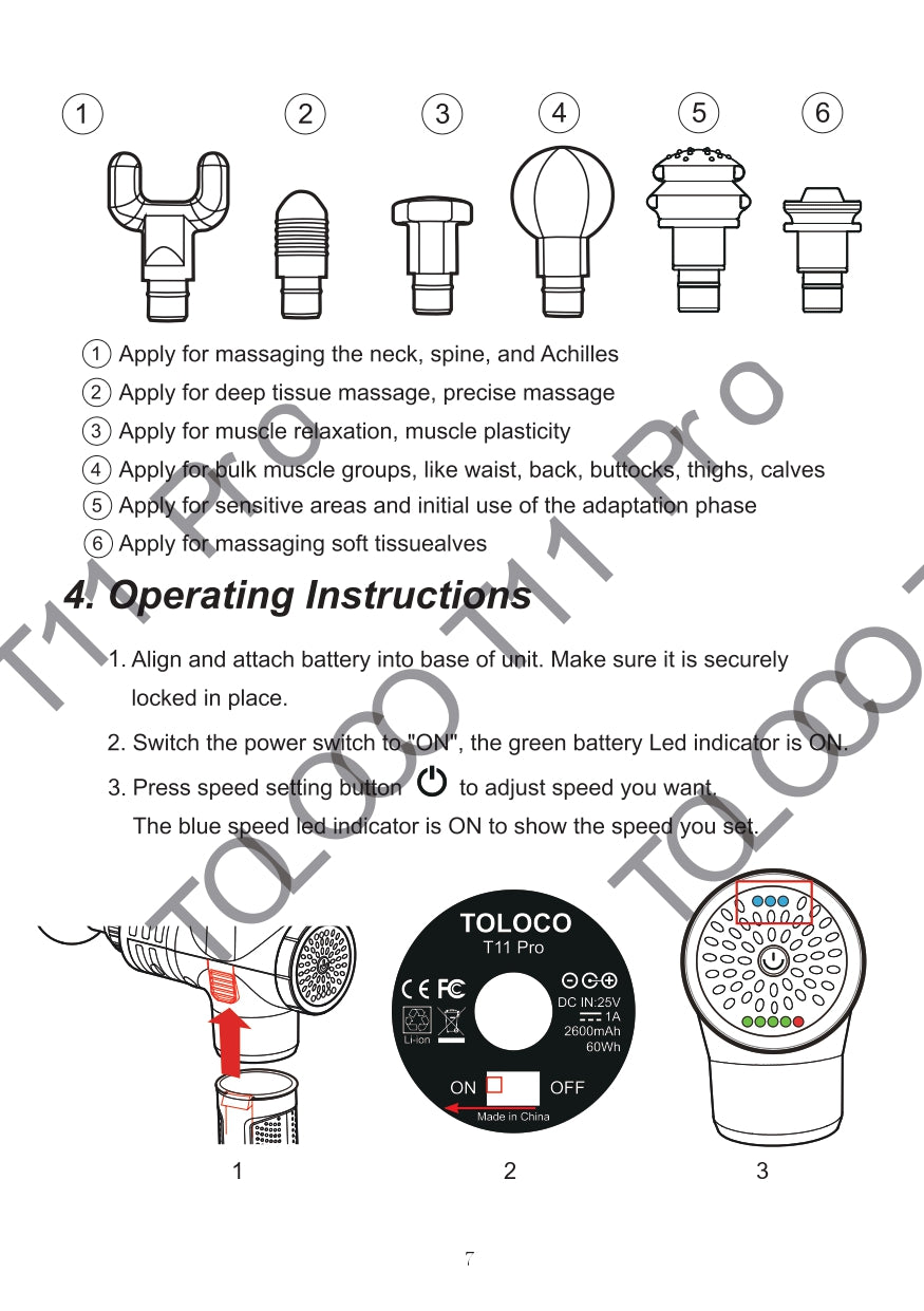 Massage Gun User S Manual