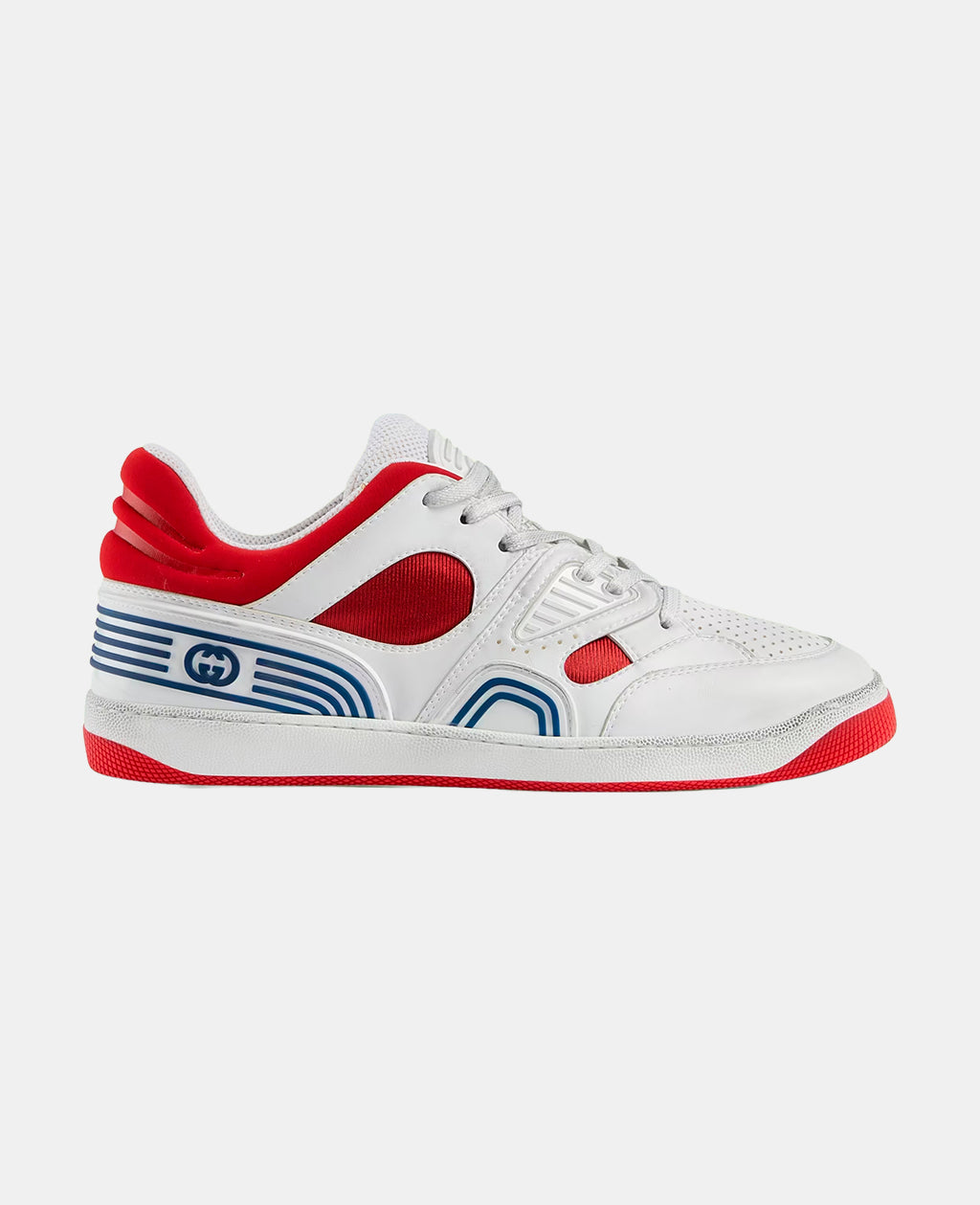 GUCCI - Men's Gucci Basket Sneaker - Men - White/Red – LABELL-D