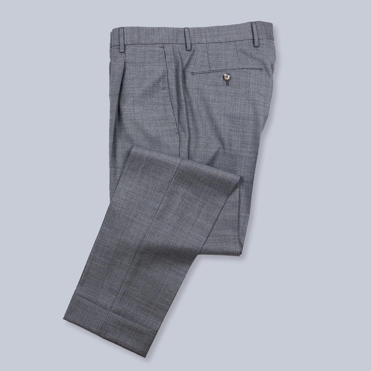 Grey Tropical Wool Trousers – Lund & Lund