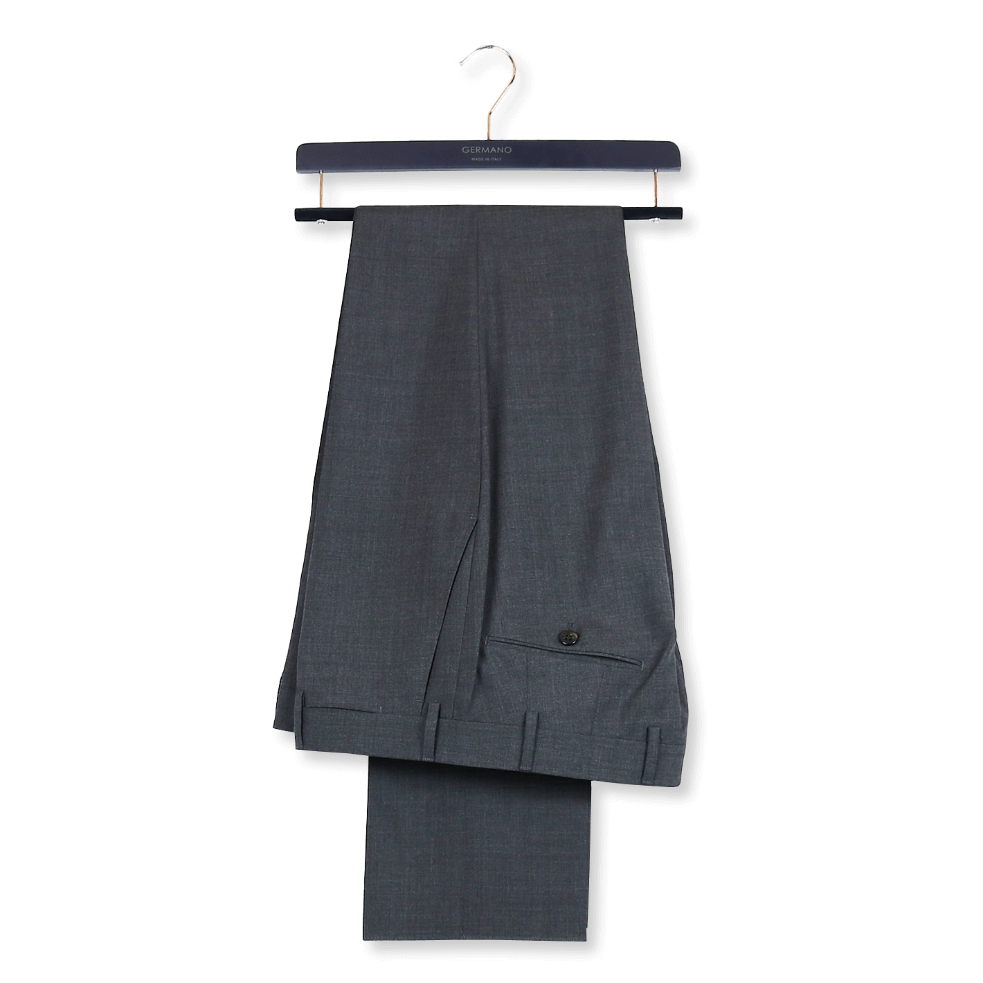 Lund & Lund x Germano Charcoal Wool Trousers
