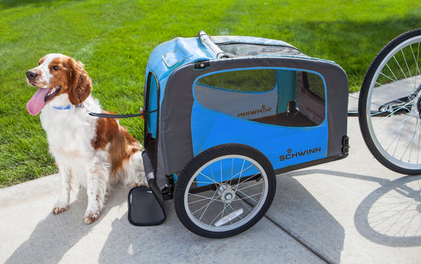 schwinn pacific cycle bike trailer