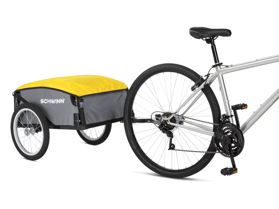 schwinn caribou bike trailer