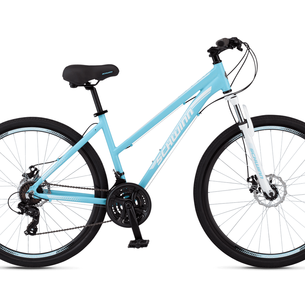 Hassy opleiding Stevenson GTX-2 | Women's Hybrid Bike in Blue | 700c Wheels - Schwinn