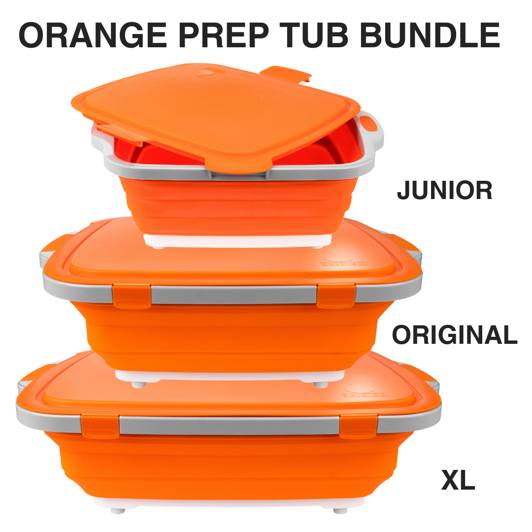 Prep Tub Bundle - V2 (Classic Orange)