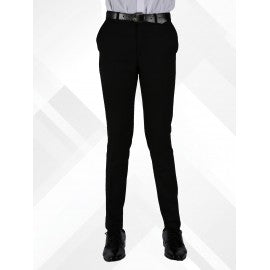 Youths aposLewisapos School Trousers  Slim Fit  Black