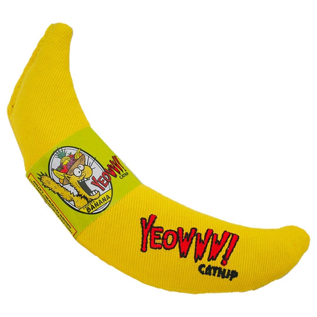 Image of Catnip Banana Cat Toy by Yeowww!