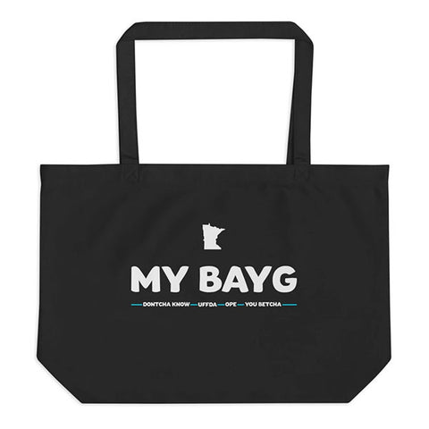 My Bayg Minnesota Accent Tote Bag (black)