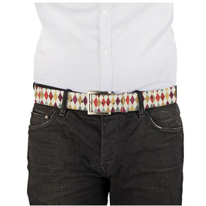 boarsofthefarnorth Retro Pattern Belt