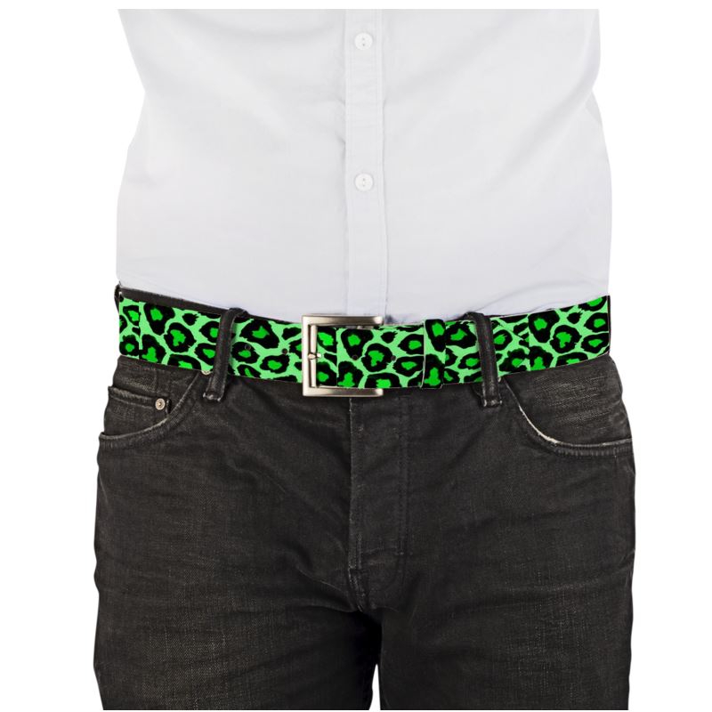 boarsofthefarnorth Bright Green Leopard Belt