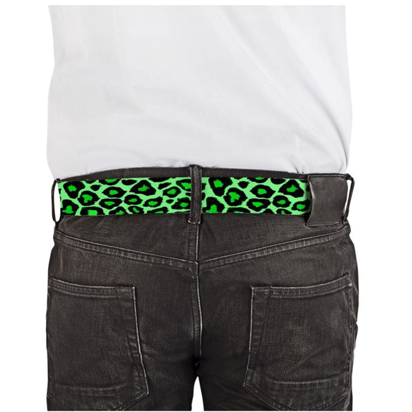 boarsofthefarnorth Bright Green Leopard Belt