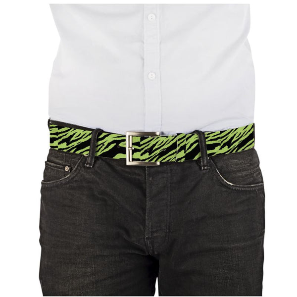 boarsofthefarnorth Green Tiger Stripe Belt