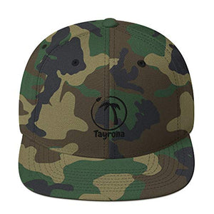 Flatbill  snapback camo hat