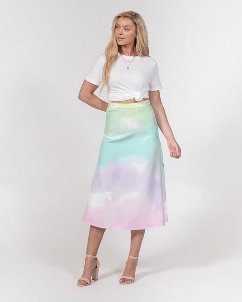 tie-dye skirt