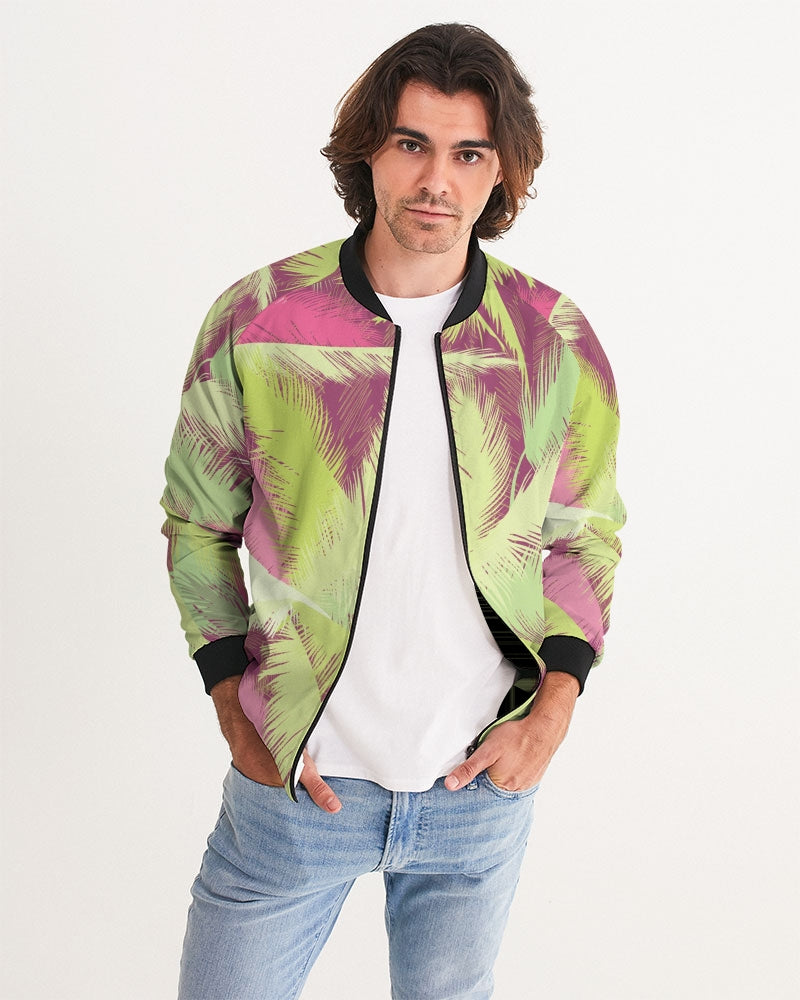 Tayrona Palm Tree Men's Bomber Jacket