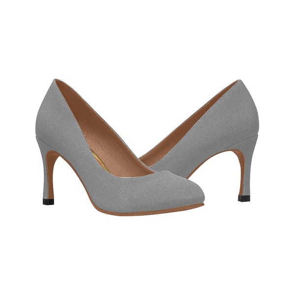 gray Women's High Heels (Model 048)