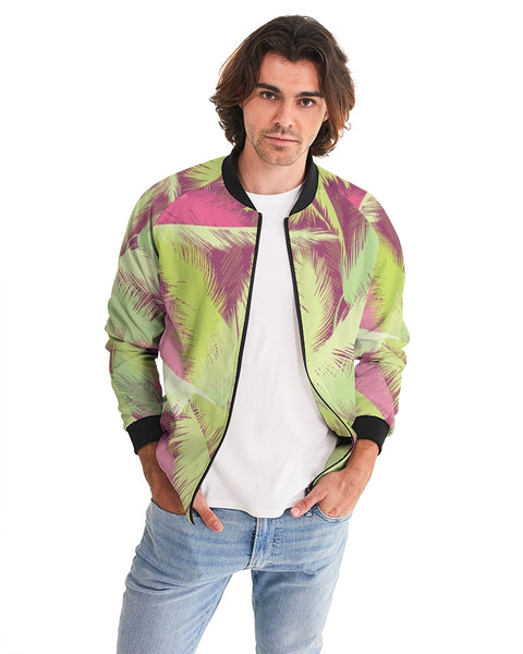 Tayrona Palm Tree Men's Bomber Jacket