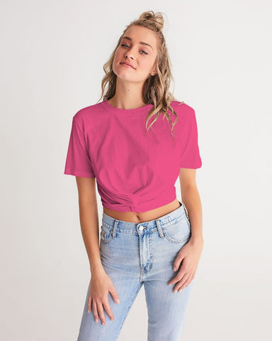 Tayrona Women's Twist-Front Cropped Tee