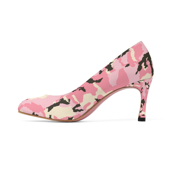 Tayrona Pink Camo Women's High Heels