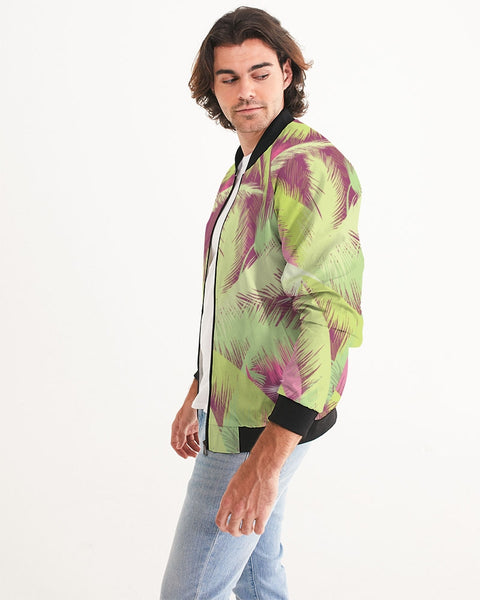 Tayrona Palm Tree Men's Bomber Jacket