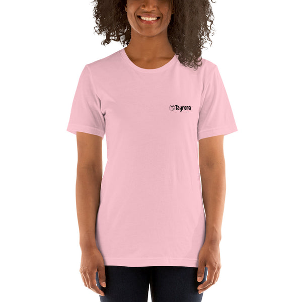 Tayrona Womens T-shirt with Beach Art