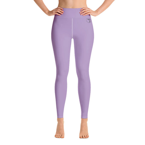 Tayrona Purple Yoga Leggings