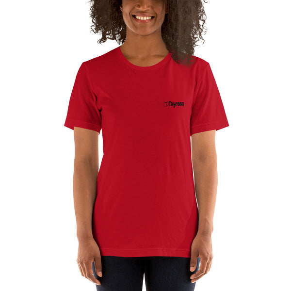 Tayrona Womens T-shirt with Beach Art